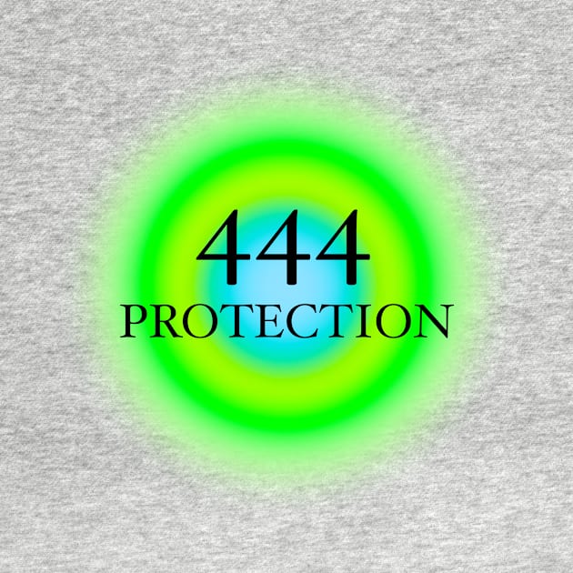 444 Angel Numbers Protection Glowing Aura by Scarlett Blue